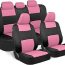 Funda Asiento Coche Rosa